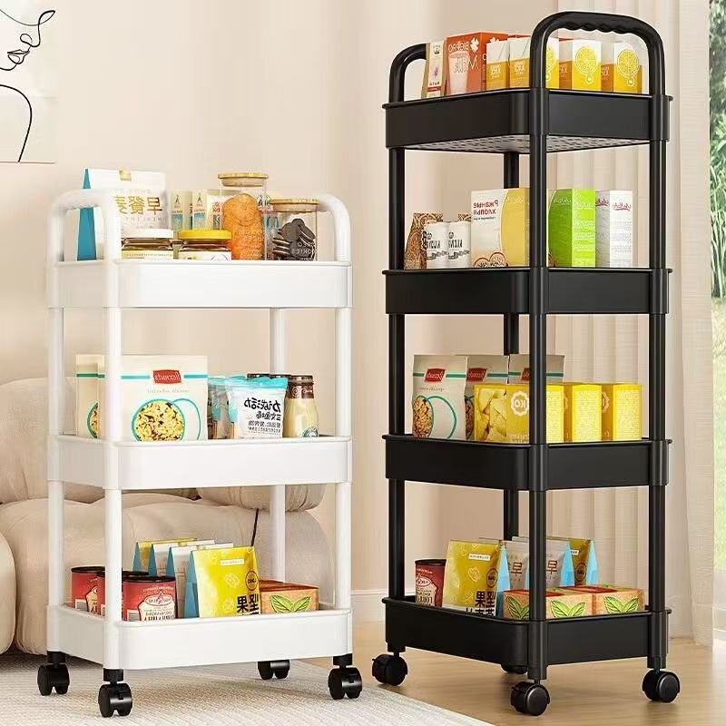 Made in China 13 Drawers Popular Storage Racks Adjustable Tool Trolley Dual Armrest Shelving