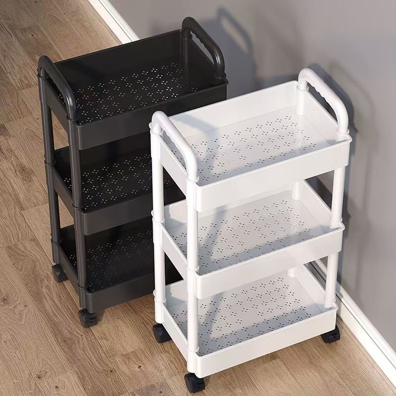 Made in China 13 Drawers Popular Storage Racks Adjustable Tool Trolley Dual Armrest Shelving