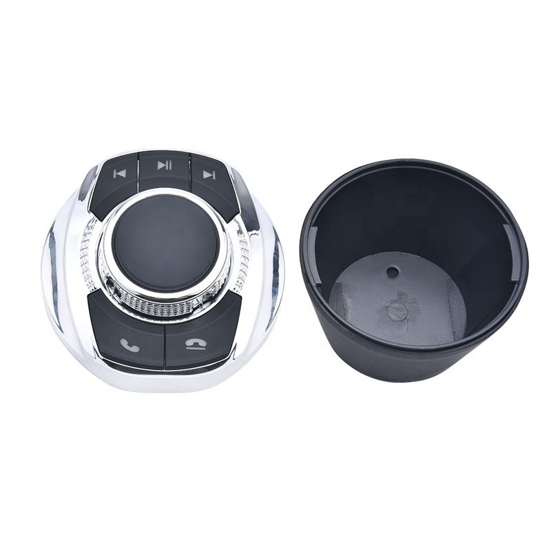 LED Light Car Wireless Steering Wheel Control Button For Car Android Navigation Player