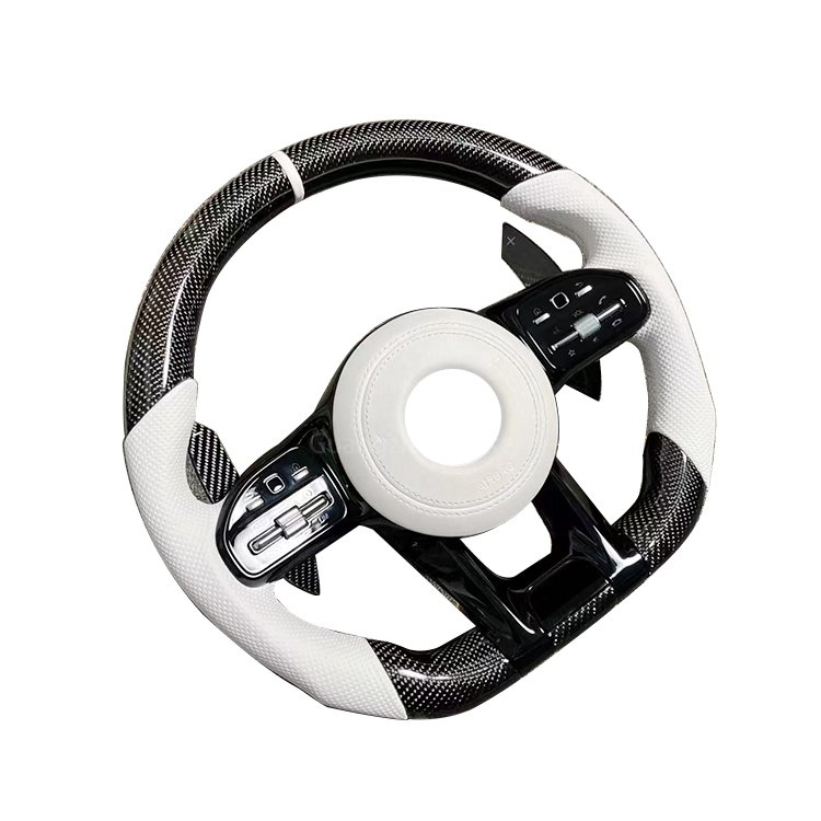 Carbon Fiber Car Steering Wheel for Mercedes Benz 809 AMG C280 W204 W212 W222 W221 e63s GLE 400d C180 cls glc gle gls gla cla