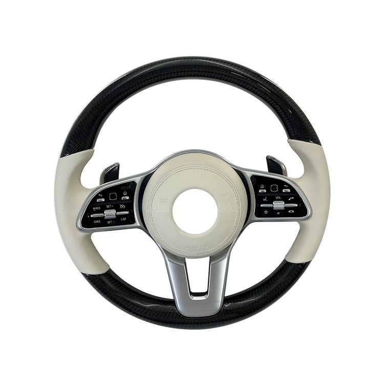 Carbon Fiber Car Steering Wheel for Mercedes Benz 809 AMG C280 W204 W212 W222 W221 e63s GLE 400d C180 cls glc gle gls gla cla