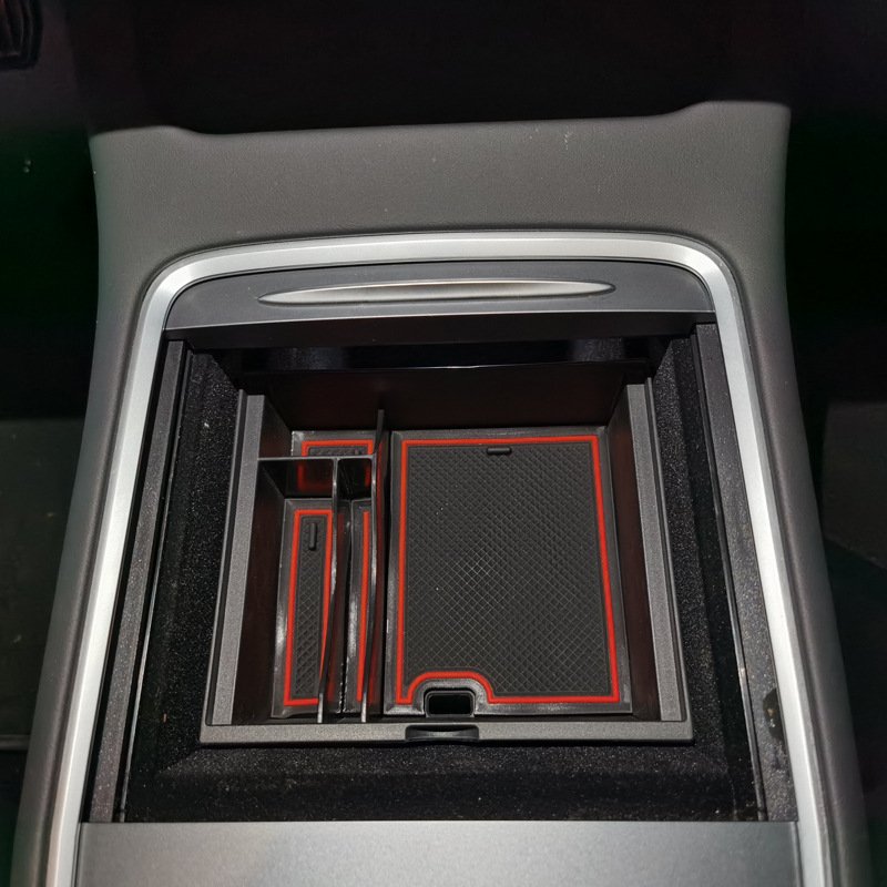 For Model 3/Y Central Control Armrest Box Car Interior Stying Accessories Central Control Storage Box