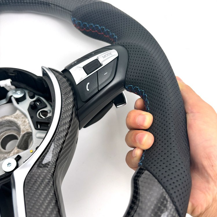 TIYPEOR High Performance Carbon Fiber for 5-7 Series F30 F10 1-7 Series X1-X6 M Car Steering Wheel