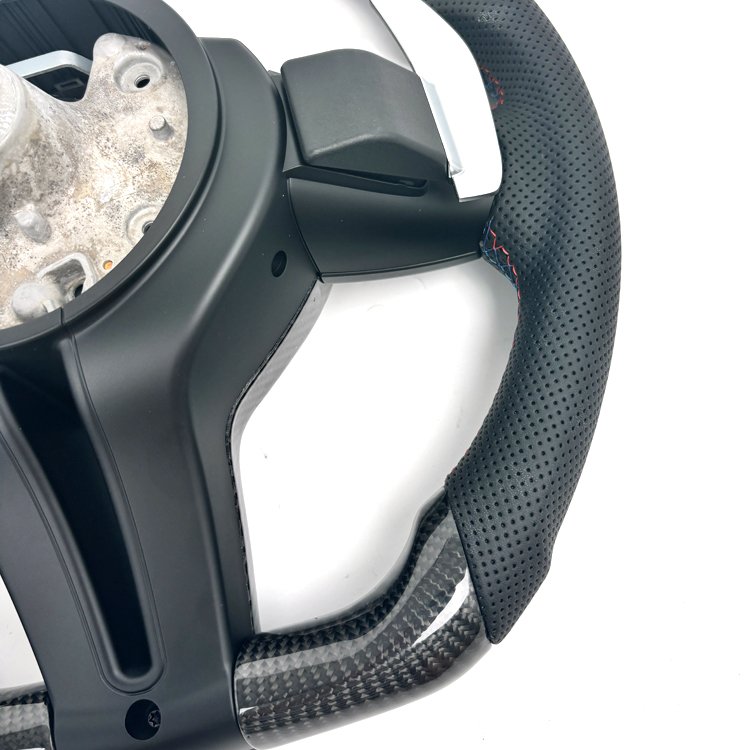 TIYPEOR High Performance Carbon Fiber for 5-7 Series F30 F10 1-7 Series X1-X6 M Car Steering Wheel