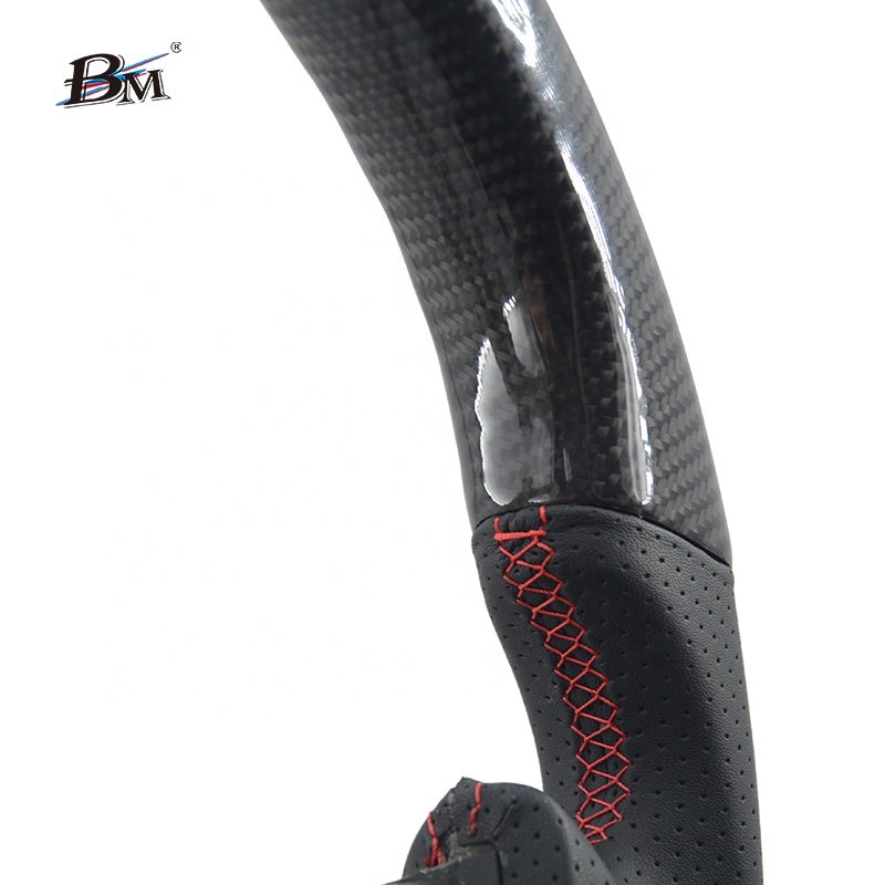 Carbon Fiber Perforated Leather For NISSAN GT-R R35 2009 2010 2011 2012 2013 2014 2015 2016 Custom Sport Steering Wheels