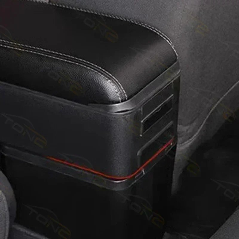 TONC Upgrade Your Ride: Customized Armrest Storage for Ford Ecosport - Premium ABS Design, Stylish and Functional
