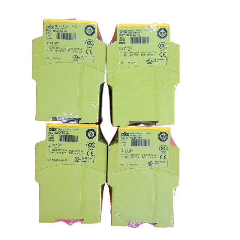Original New Pilz 775695 Safety Modules PNOZ 1 24VDC 3n/o 1n/c 314-300 in Stock