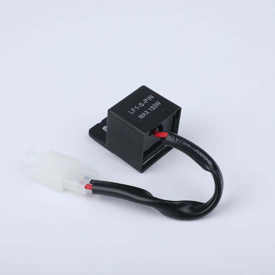 Hot Sale Led Flasher Relay LF1-S-PIN 12V 2 Pin Flasher Compatible With Honda,Kawasaki,Suzuki,Yamaha,Harley Davidson