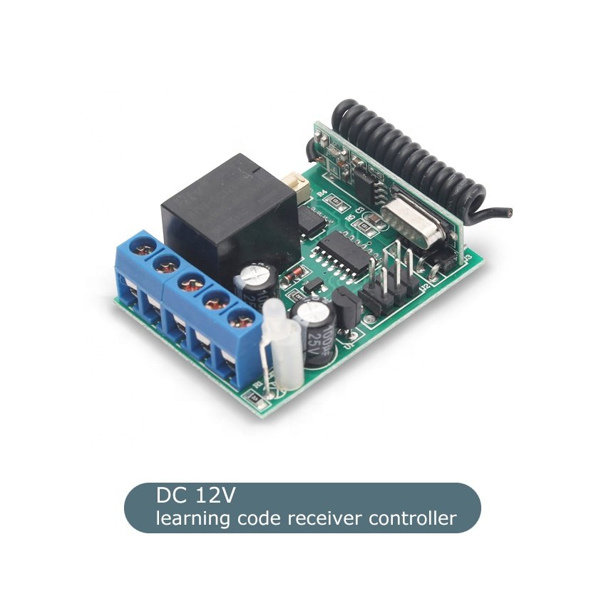 DC12V 10A Relay 1 Channel Receiver Wireless Relay RF 433MHz Receiver Remote Control Switch