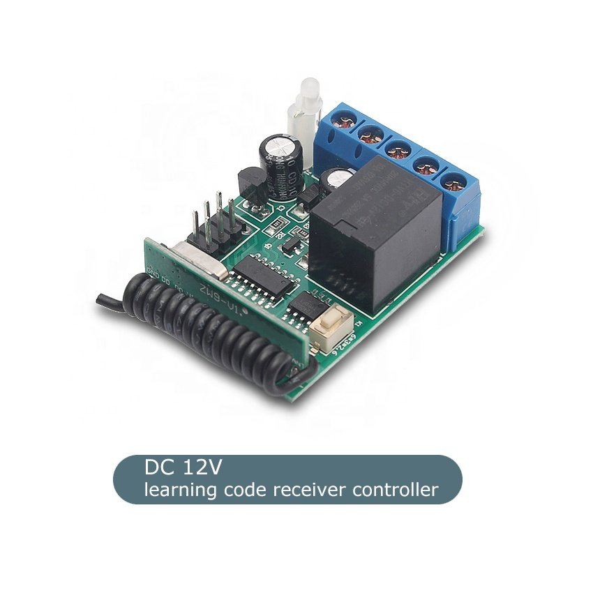 DC12V 10A Relay 1 Channel Receiver Wireless Relay RF 433MHz Receiver Remote Control Switch