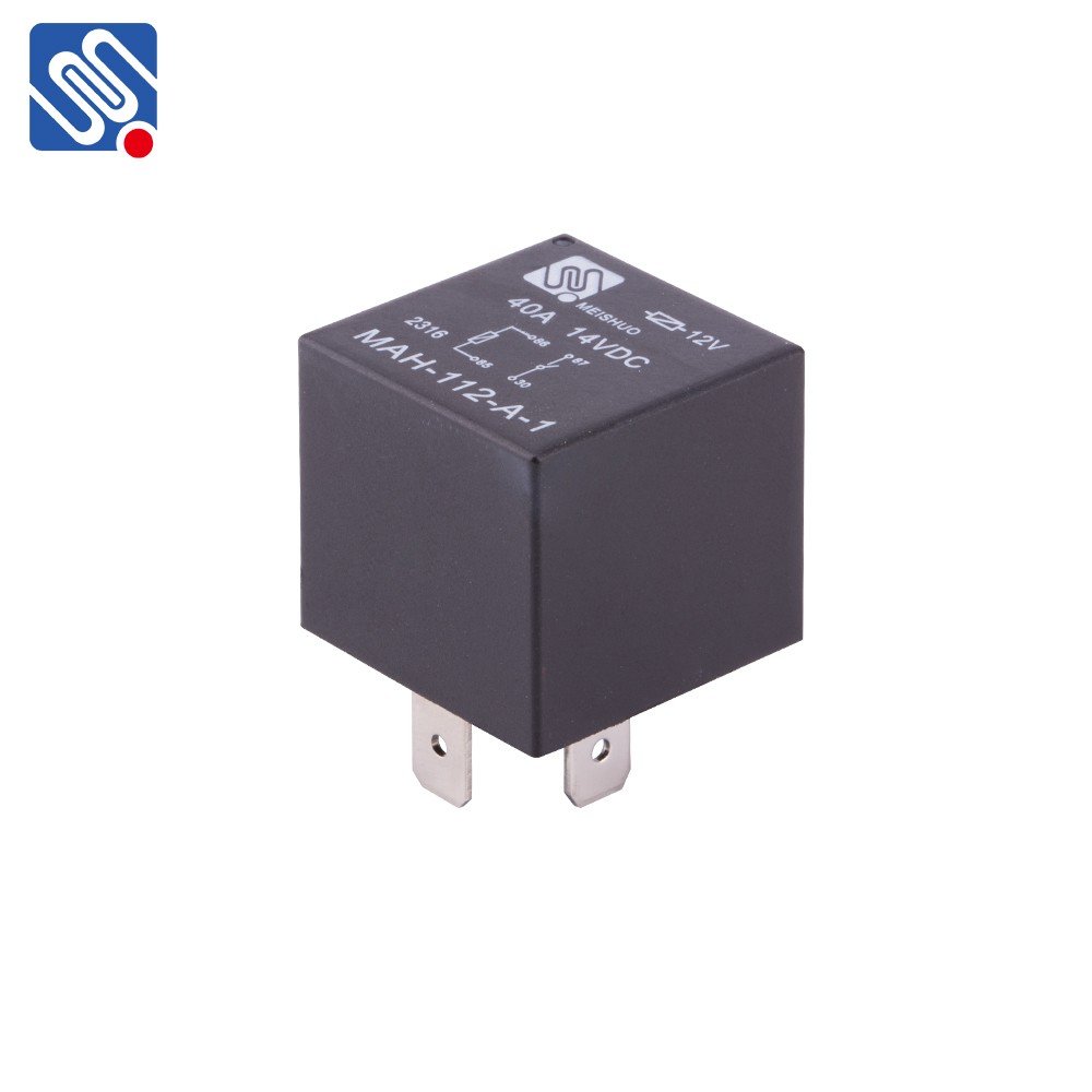 Meishuo MAH - S-112 - a - 1 Automotive Normally Open 12v 40a Jd1912 Automotive 30a 60a 4 Pins Electric Car Relay