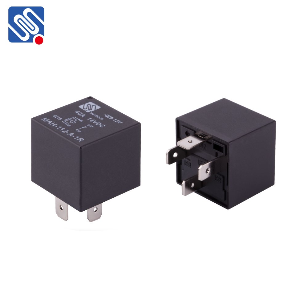 Meishuo MAH - S-112 - a - 1 Automotive Normally Open 12v 40a Jd1912 Automotive 30a 60a 4 Pins Electric Car Relay
