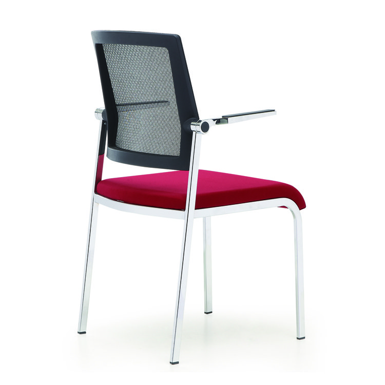 High Quality Stackable Fabric Simple Professional Office Meeting Visitor Conference Training Room Chair
