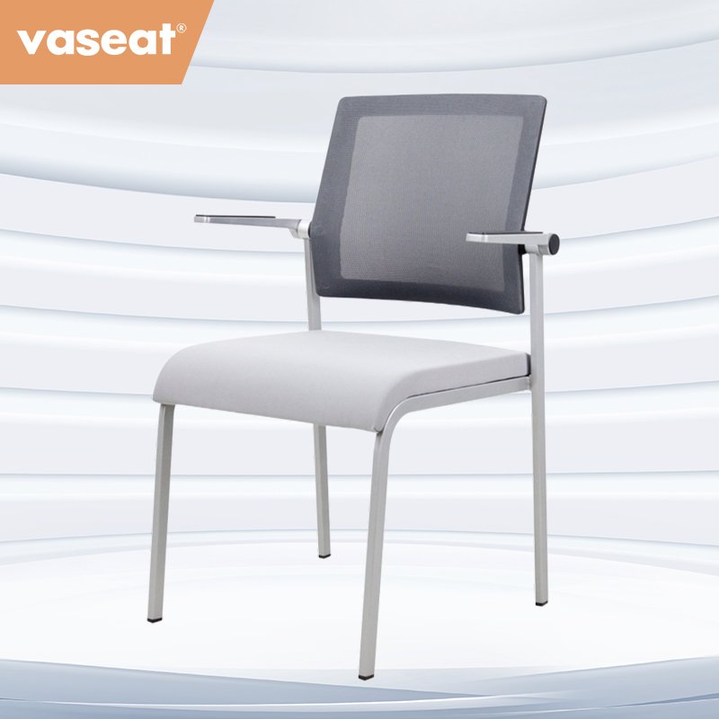 High Quality Stackable Fabric Simple Professional Office Meeting Visitor Conference Training Room Chair