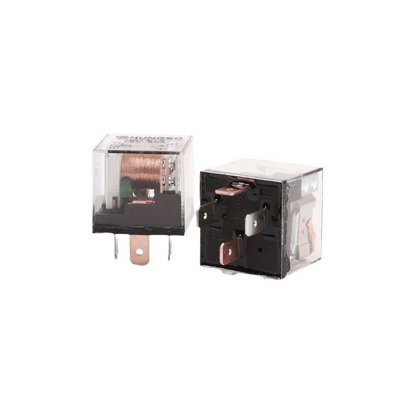 Wholesale 80A Waterproof Auto Relay New 12V/24V 4/5 Pin Compatible Light Headlight Fan Air Conditioner 40A Rated Current for