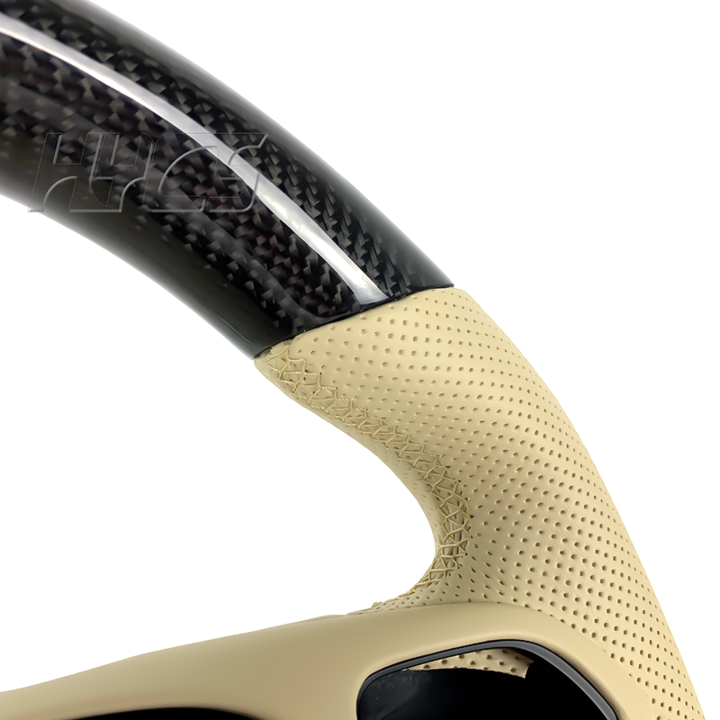 Car Interior Accessories Carbon Fiber Steering Wheel For Mercedes Benz W205 C CLASS C200 E300 C220 C300 C400 C450