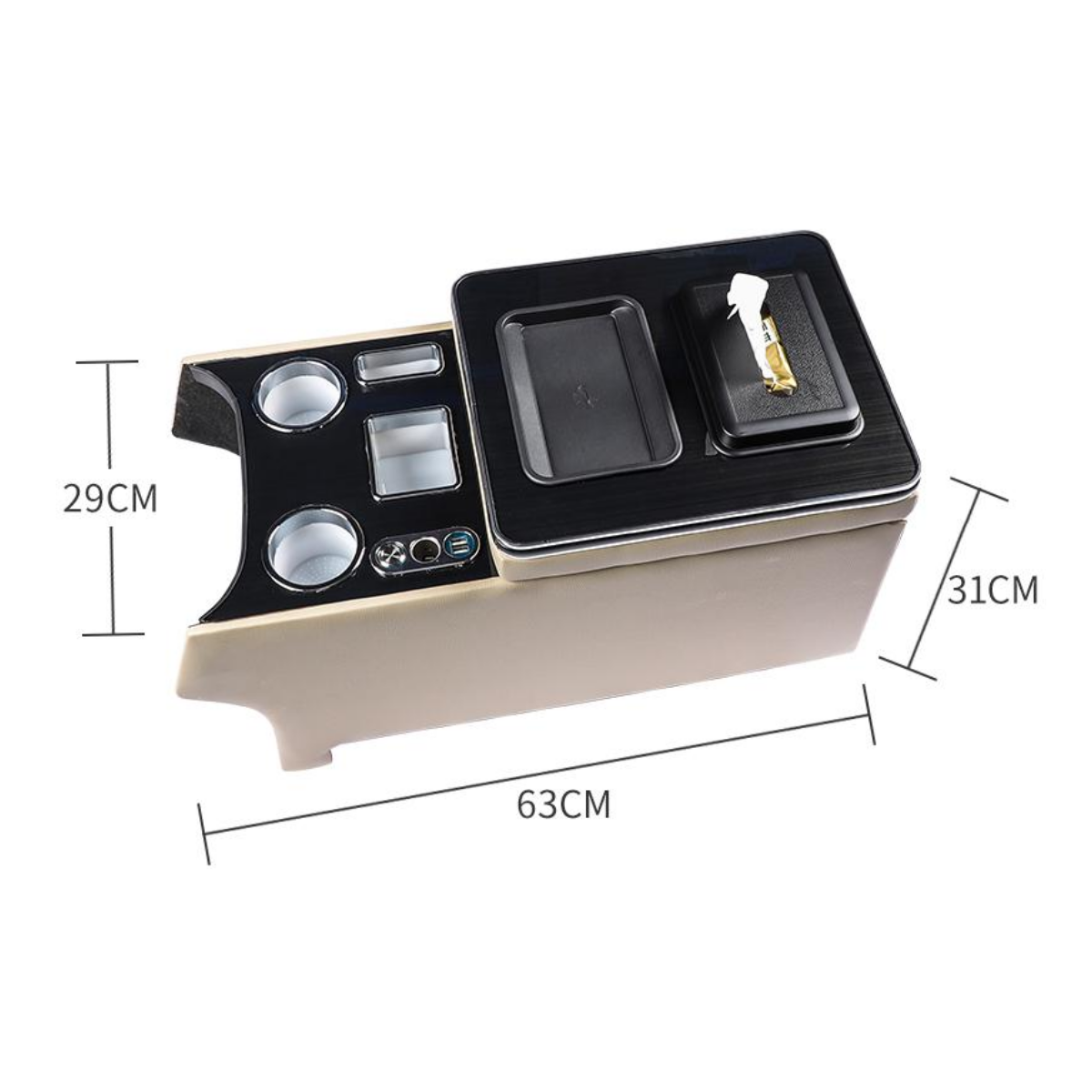 DLS Suitable for Mercedes Car Interior Accessories Wireless Charging Integrated Center Armrest Box Car Armrest Box/console