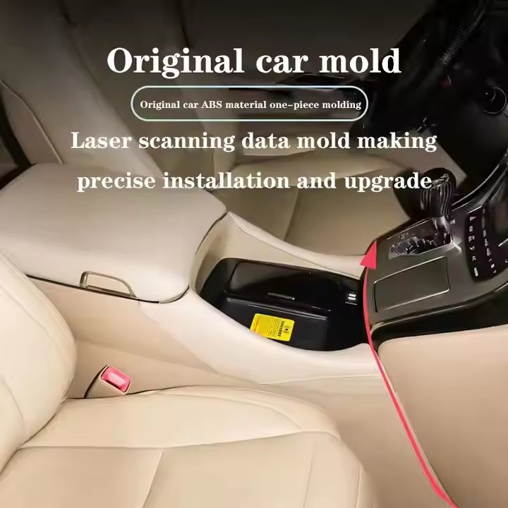 For 2009-2014 Toyota Alpha Upgrade New Center Console Armrest Box Modified Body Parts