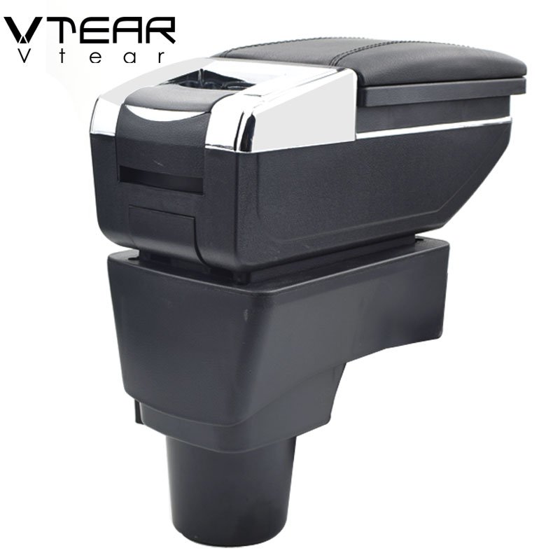 Vtear for Chevrolet Aveo Sonic Lova T250 T300 Armrest Box Central Store Content Storage Box Cup Holder Car-styling Accessories