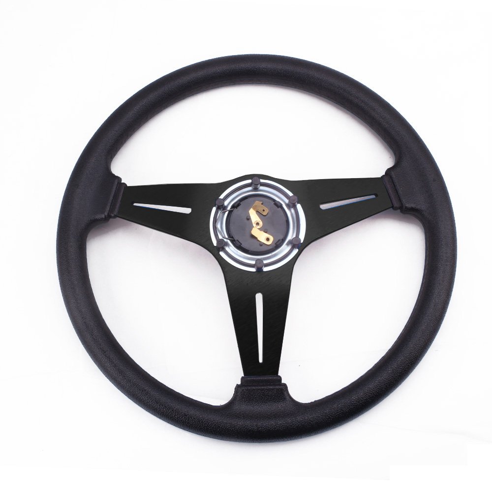 Car Steering Wheels 13inch PU Sport Steering Wheels car stir Volante deportivo de coche pc type steering wheel