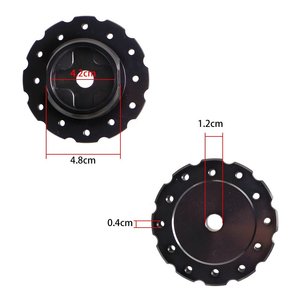 JZZ cozma Red Black Racing Steering Wheel Connection Adapter for TXT300 T500TS car accessories