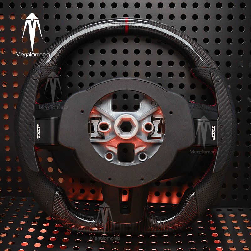 For ford 2015-2023 Mustang Shelby GT Car Magnetic Steering Wheel Paddle Shifter Carbon Fiber Shift Paddle