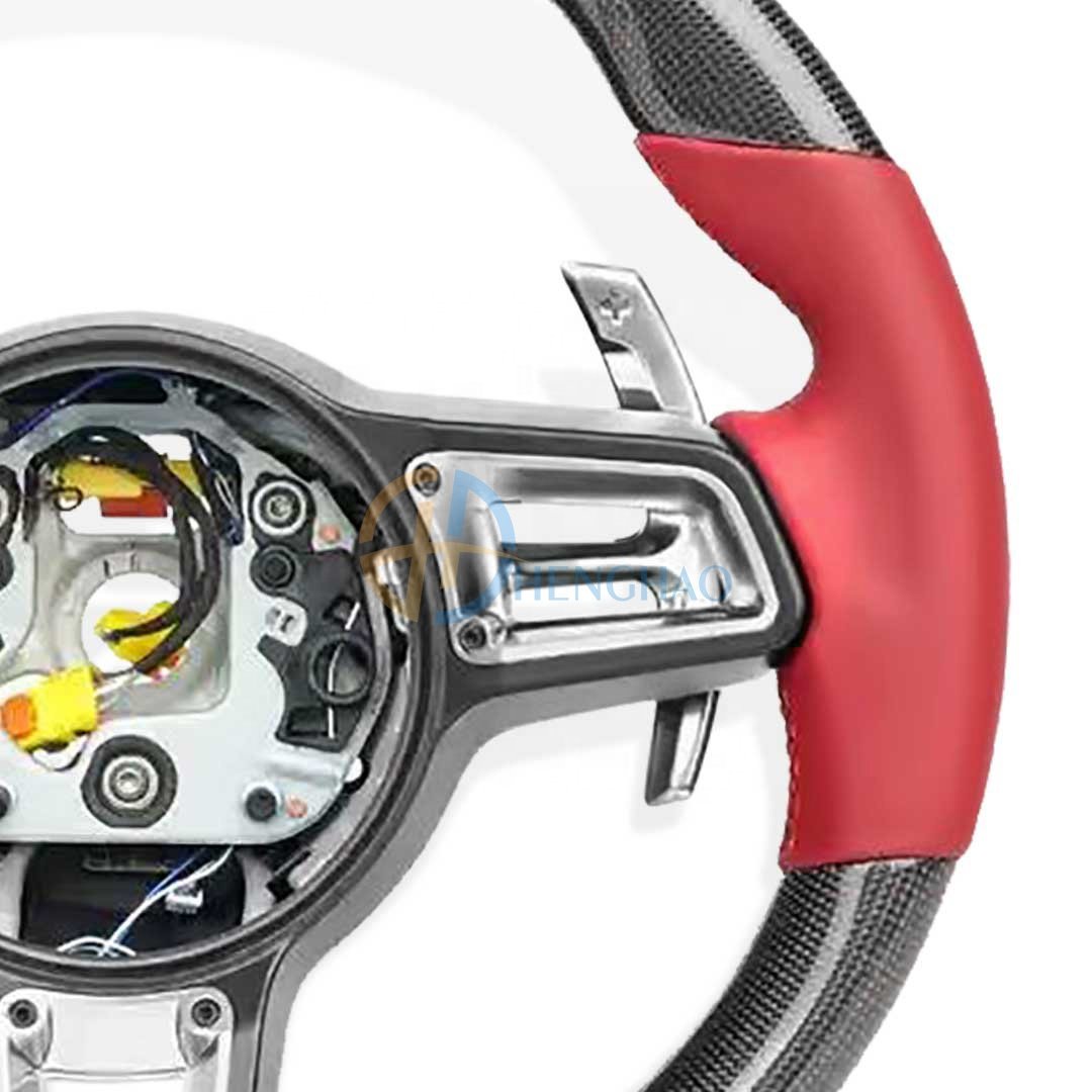 Factory Wholesale Price Carbon Fiber Steering Wheel For Porsche Panamera Cayenne Macan Cayman Boxster 718 911 Upgrade GT Style