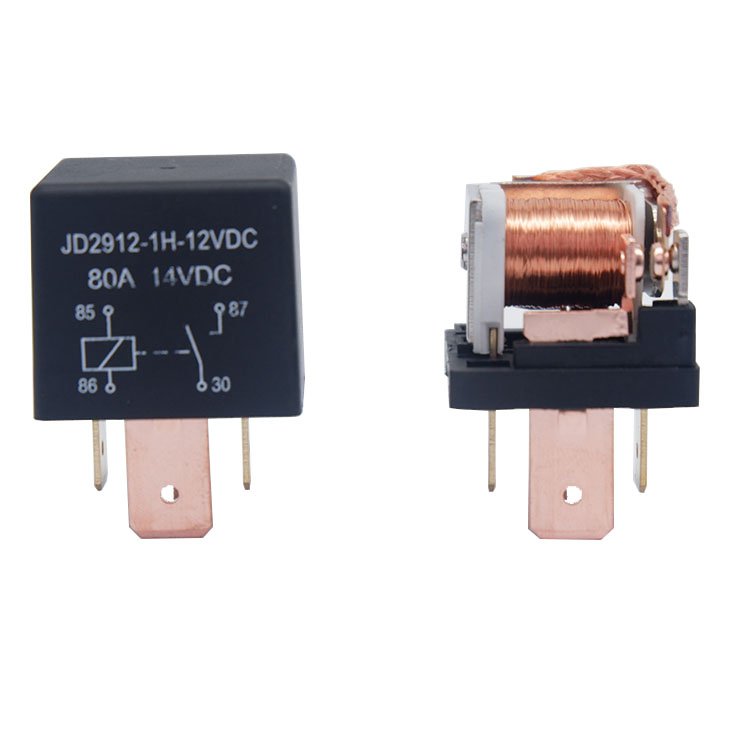 Automotive Auto Relay 12V 80A 4 Pin Relay 80 AMP Car Relay 4 Pin