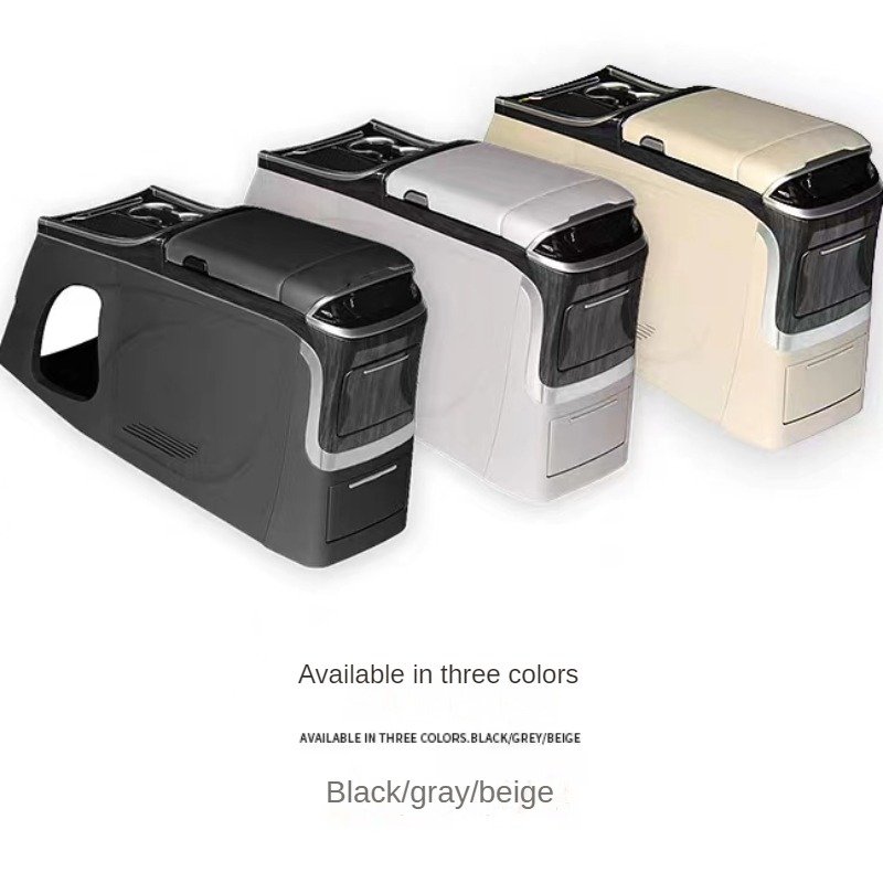 Car Central Armrest Box Storage Box Interior Modification Accessories Armrest Box for Previa Estima Tarago