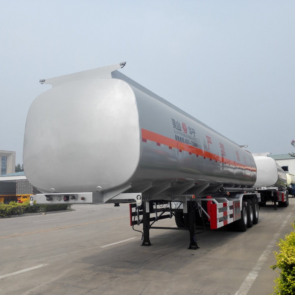45000L Crude Oil/diesel/petrol tank Semi Trailer, Stainless Tanker Trailer