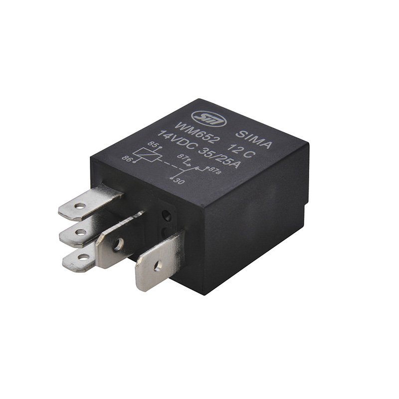 Auto Relays 4 Pin 5 Pin NO/NC 12v 24v Automotive Relay WM652