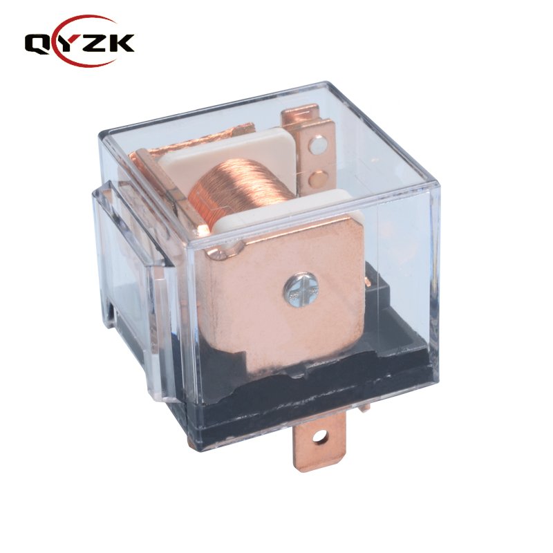 Peugeo Renault Transparent Automotive Relay 12v 24V 80A 40A 30A Glass Auto Car Relay For Peugeo Renault