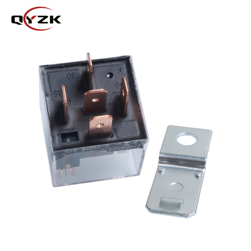 Peugeo Renault Transparent Automotive Relay 12v 24V 80A 40A 30A Glass Auto Car Relay For Peugeo Renault