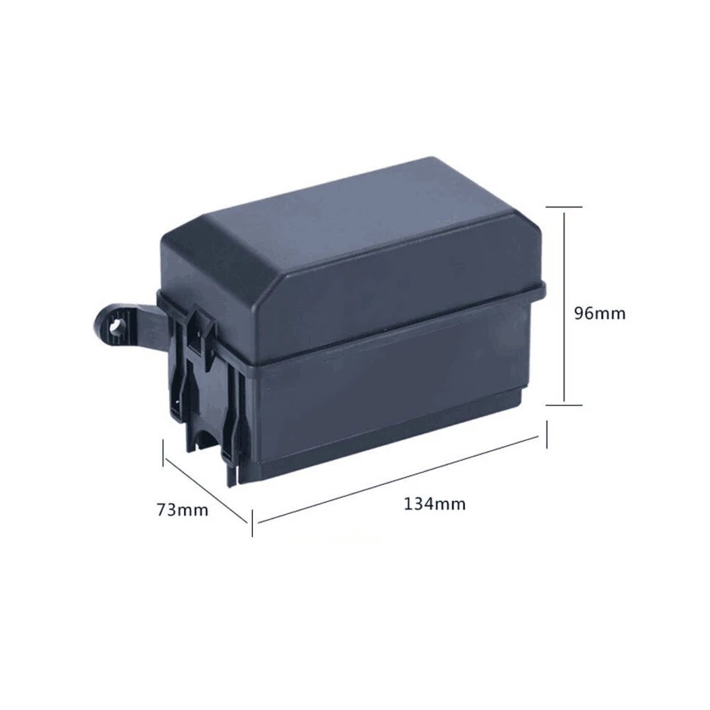 6 Ways Auto Relay Fuse Box Assembly with 1PCS 12V 4P 40A+5PCS 4P 12V40A Relay Auto Insurance Tablets Fuse Box Mounting Fuse Box