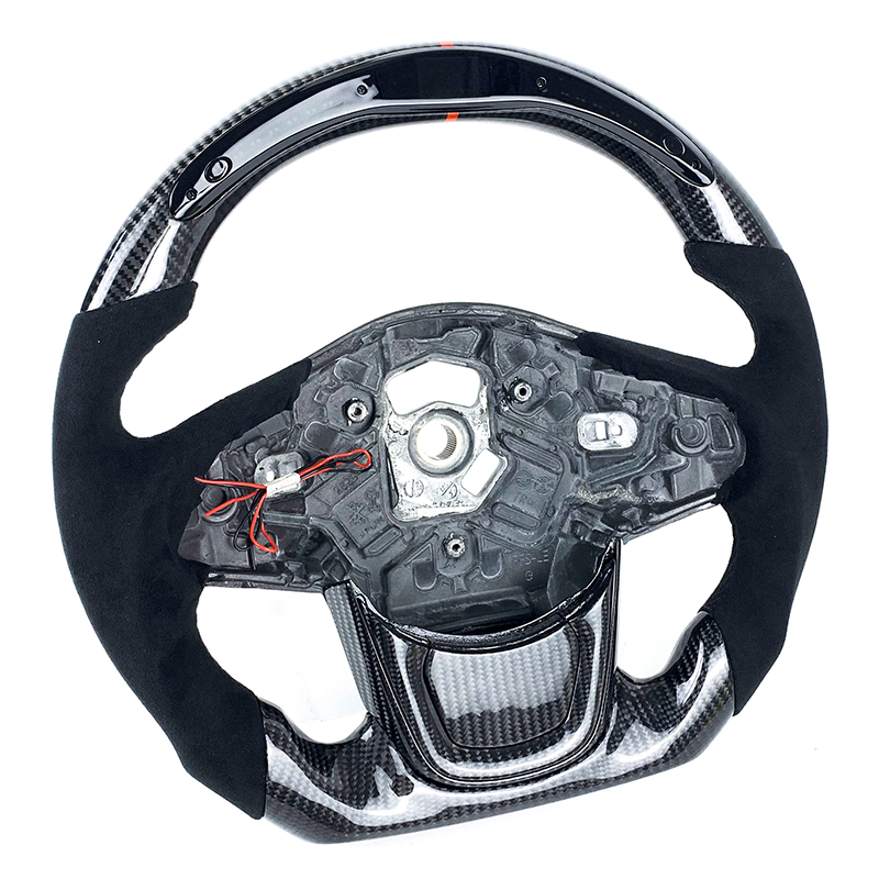 Carbon Fiber Steering Wheel For Toyota Supra A90 GR MK5 Custom LED display screen Steering Wheel 2019 2020 2021 2022