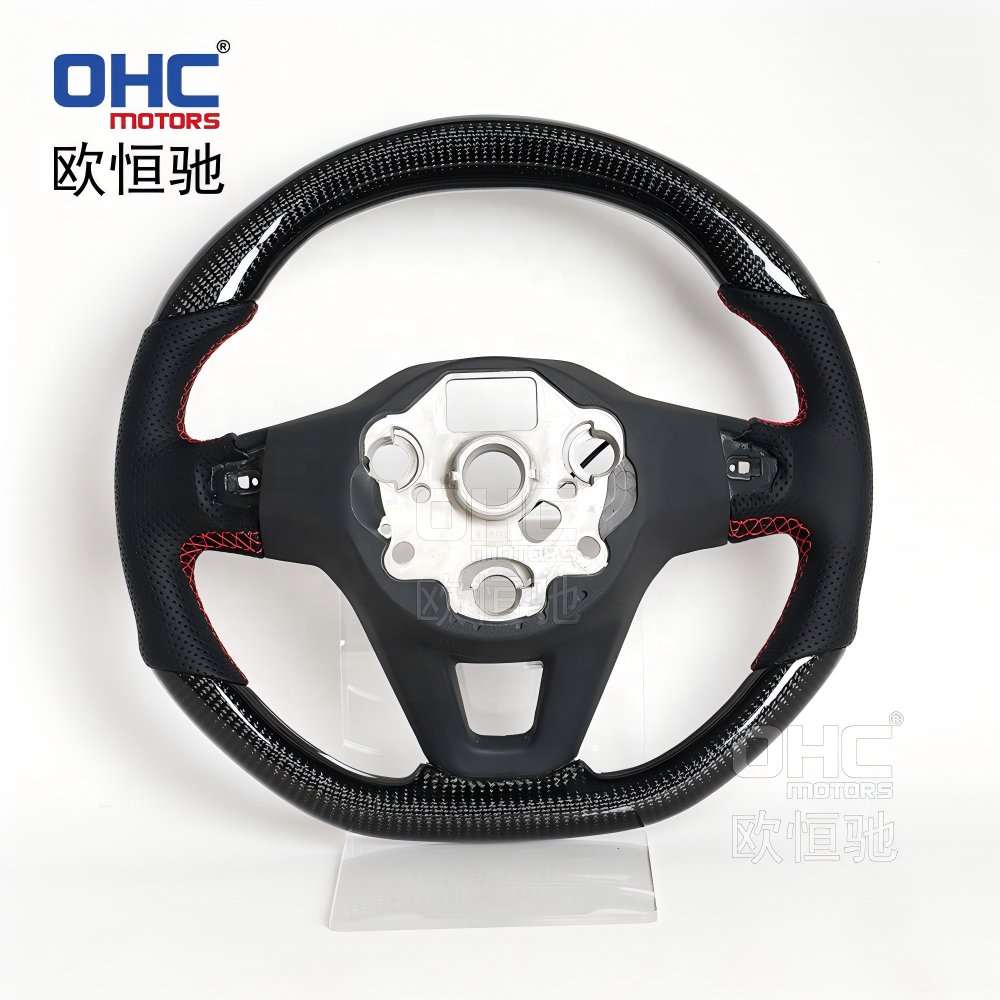 Led Rpm Steering Wheel Carbon For Volkswagen R Line Passat Vw Passat Steering Wheel 2023 2024