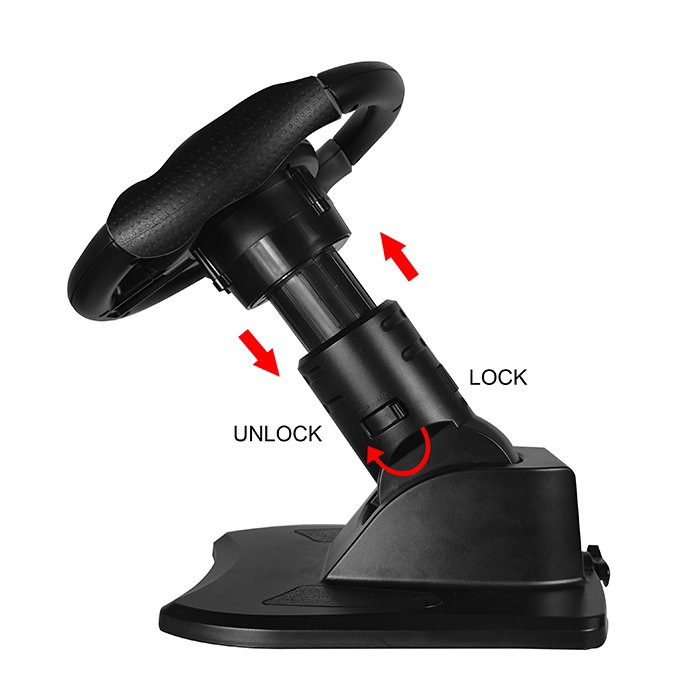 car racing p4 game steering wheel with gear shifter for pc/p3/p4/switch/x-one/x-360 game racing wheel
