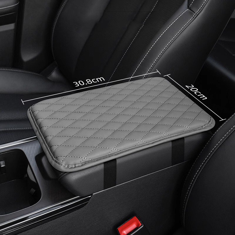 Hot Selling Spot Car Armrest Box Pad Upgraded Car Center Console Cover Microfiber Leather Car Armrest Storage Box Universal