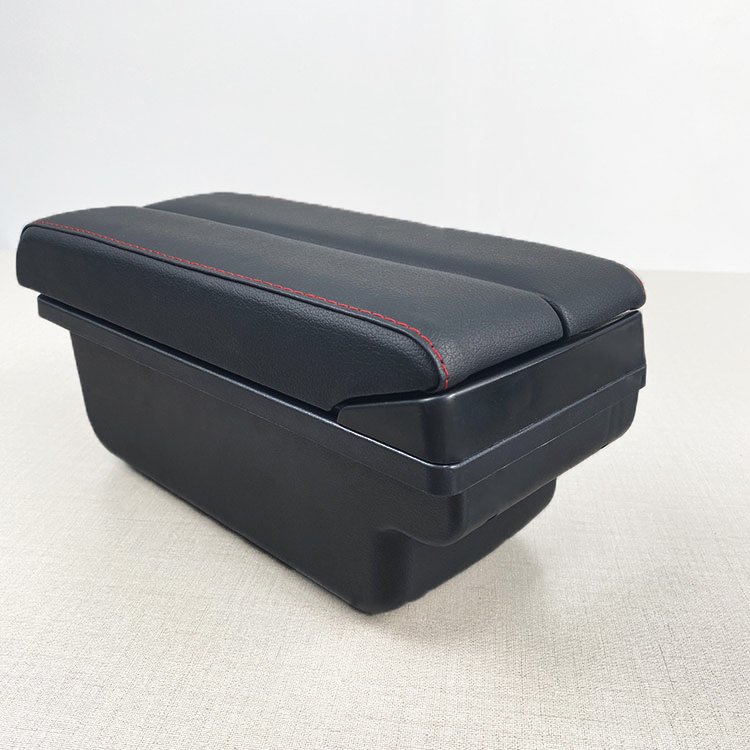 Universal Storage Box Car Console Armrest Box Arm Rest Height Adjustable Comfort Elbow Pad