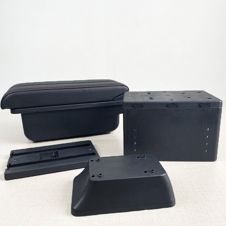 Universal Storage Box Car Console Armrest Box Arm Rest Height Adjustable Comfort Elbow Pad