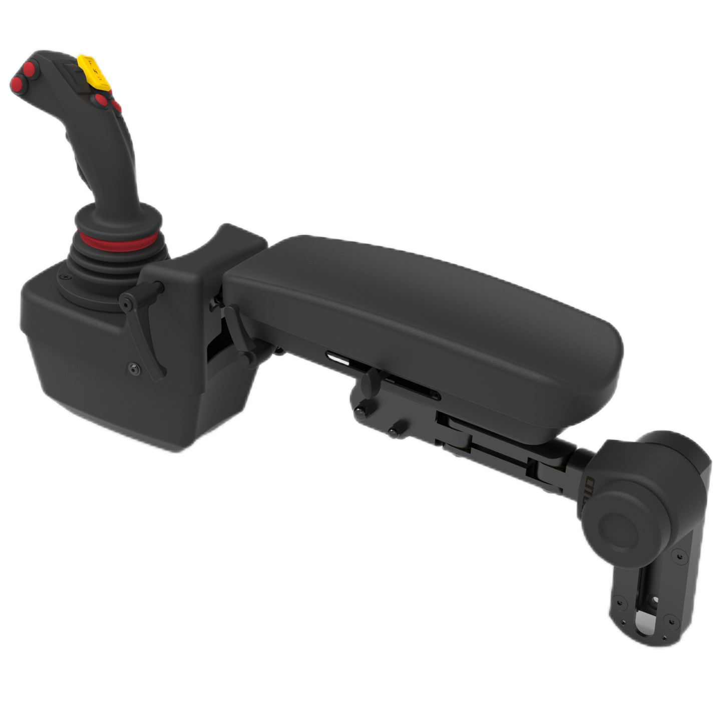 ARMRESTS for Loader and Construction Machinery, Fits Most Seat Models,Capable of Carrying Variant Joystick Boxes