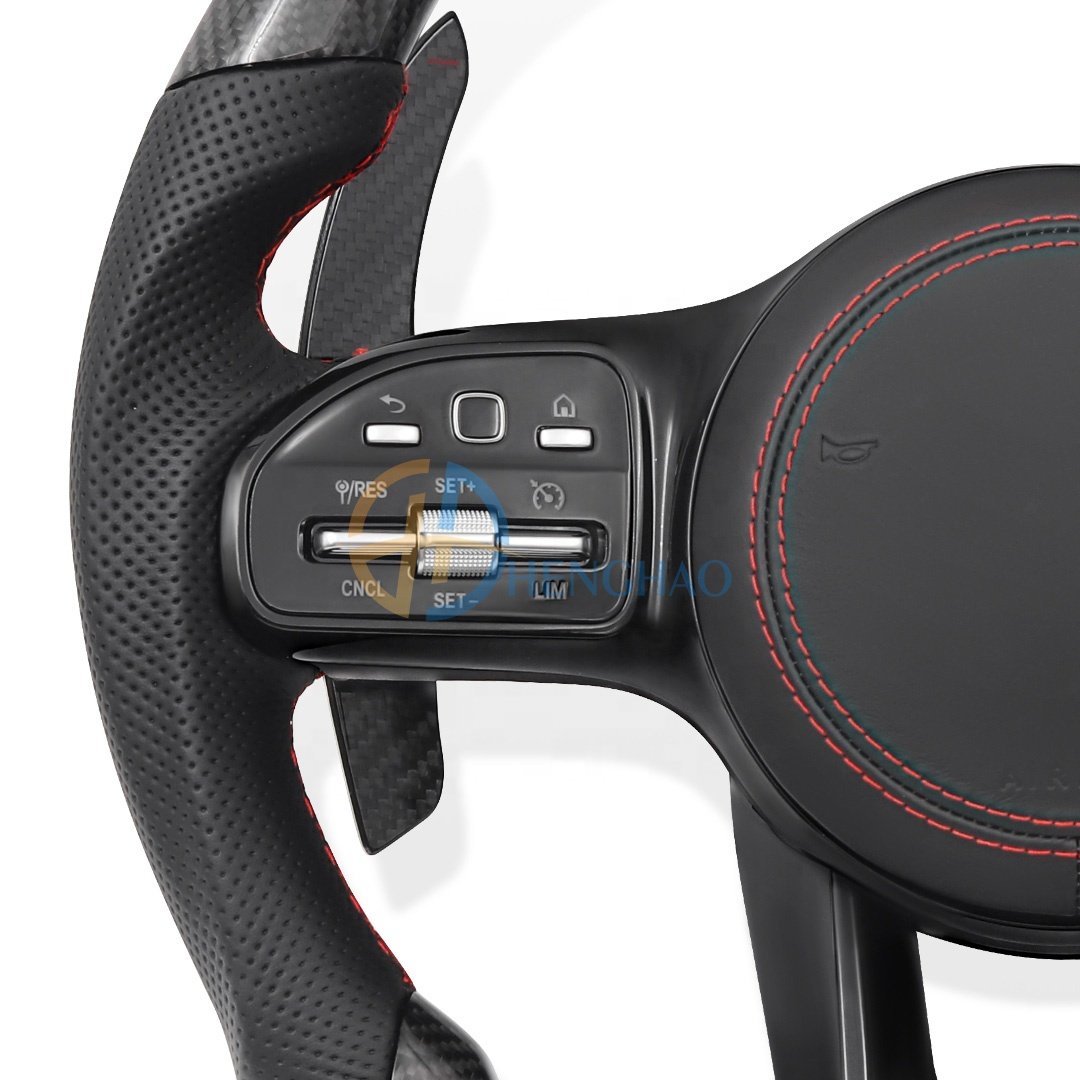 Customized Steering Wheel For Mercedes Benz G-Class C-Class E-Class W204 W221 W463 W166 W205 AMG Carbon Fiber Steering Wheel