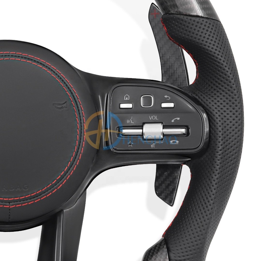 Customized Steering Wheel For Mercedes Benz G-Class C-Class E-Class W204 W221 W463 W166 W205 AMG Carbon Fiber Steering Wheel