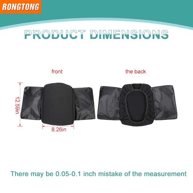 Car Center Console Cushion Protection Leather Central Armrest Box Soft Cover for Jeep Wrangler JK 2007 - 2010