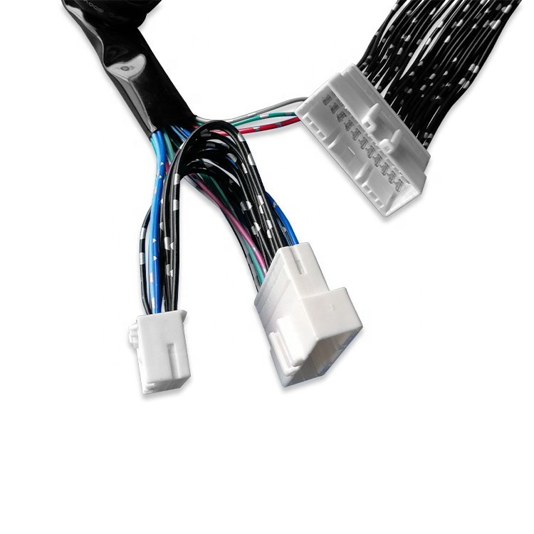 Merchandise China Relay Wire Harness Wiring Adapter Rav4 14 High-End Hanlan Smart Nylon Braided Wire Harness
