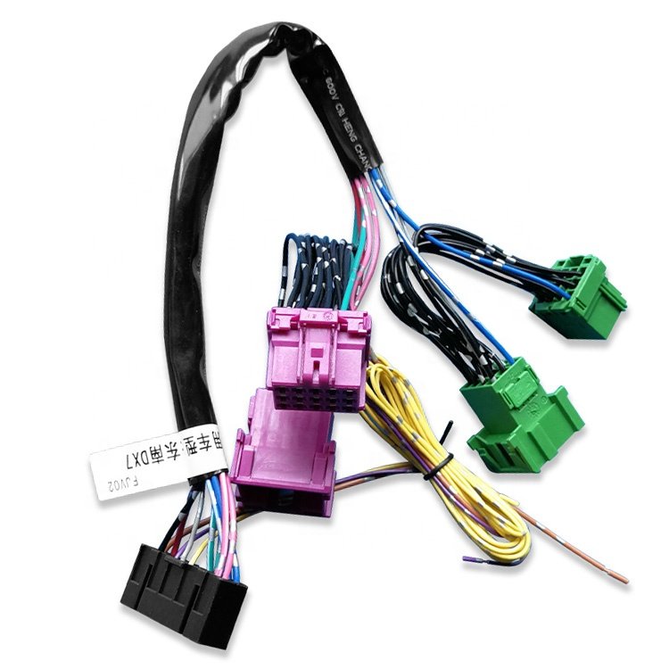 Merchandise China Relay Wire Harness Wiring Adapter Rav4 14 High-End Hanlan Smart Nylon Braided Wire Harness