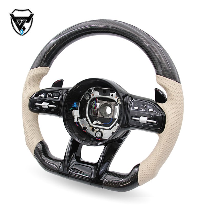 For Mercedes Benz A GLA B GLB C GLC E GLE CLS 2019-2023 custom sports model handle steering wheel modification 809-YD-T51-F