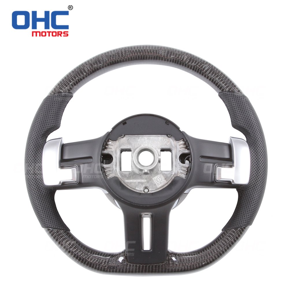 OHC Motors 100% REAL Carbon Fiber Steering Wheel for Mercedes Benz W177 W205 S205 W213 W223 C257 X166 old to new