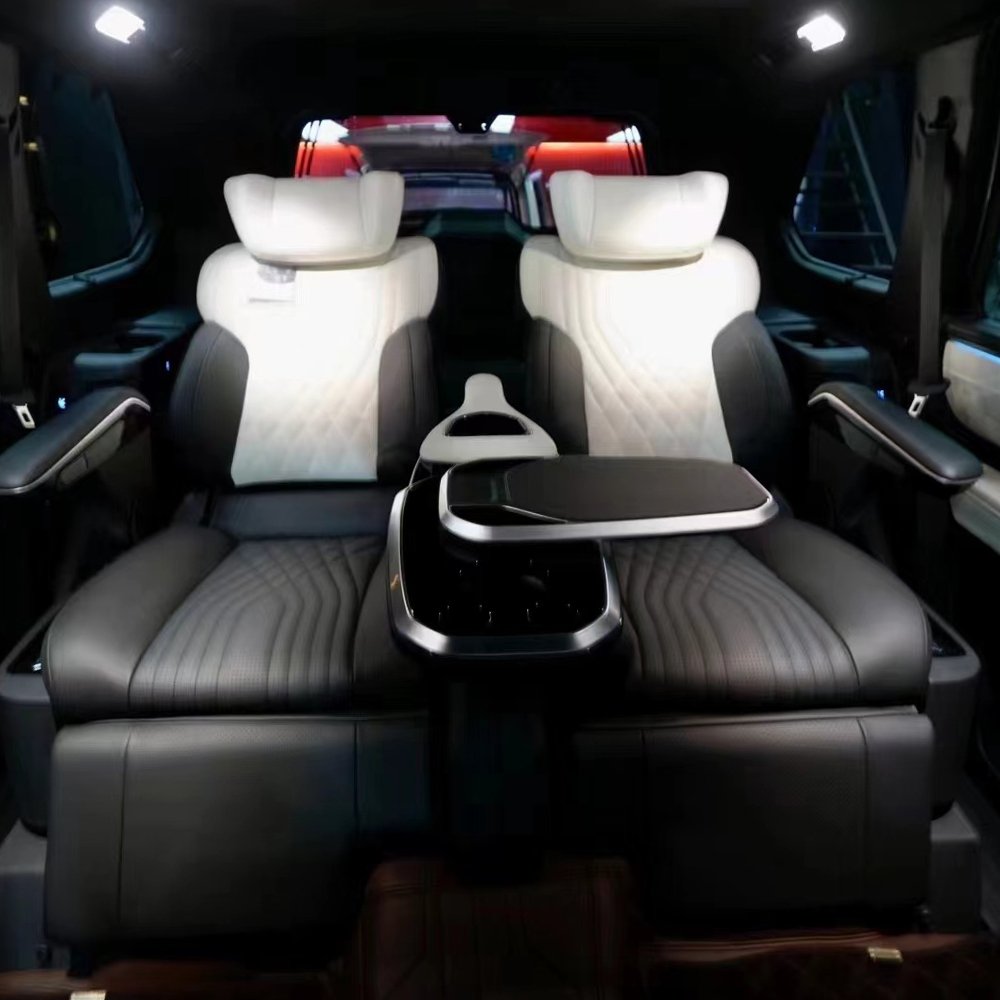 Custom Manufacturer Interior SUV Modified Luxury Console Armrest VIP Car Rear Seat
