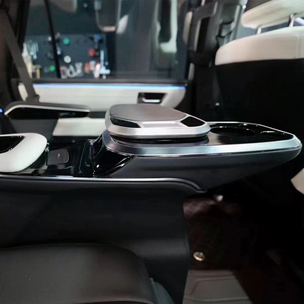 Custom Manufacturer Interior SUV Modified Luxury Console Armrest VIP Car Rear Seat
